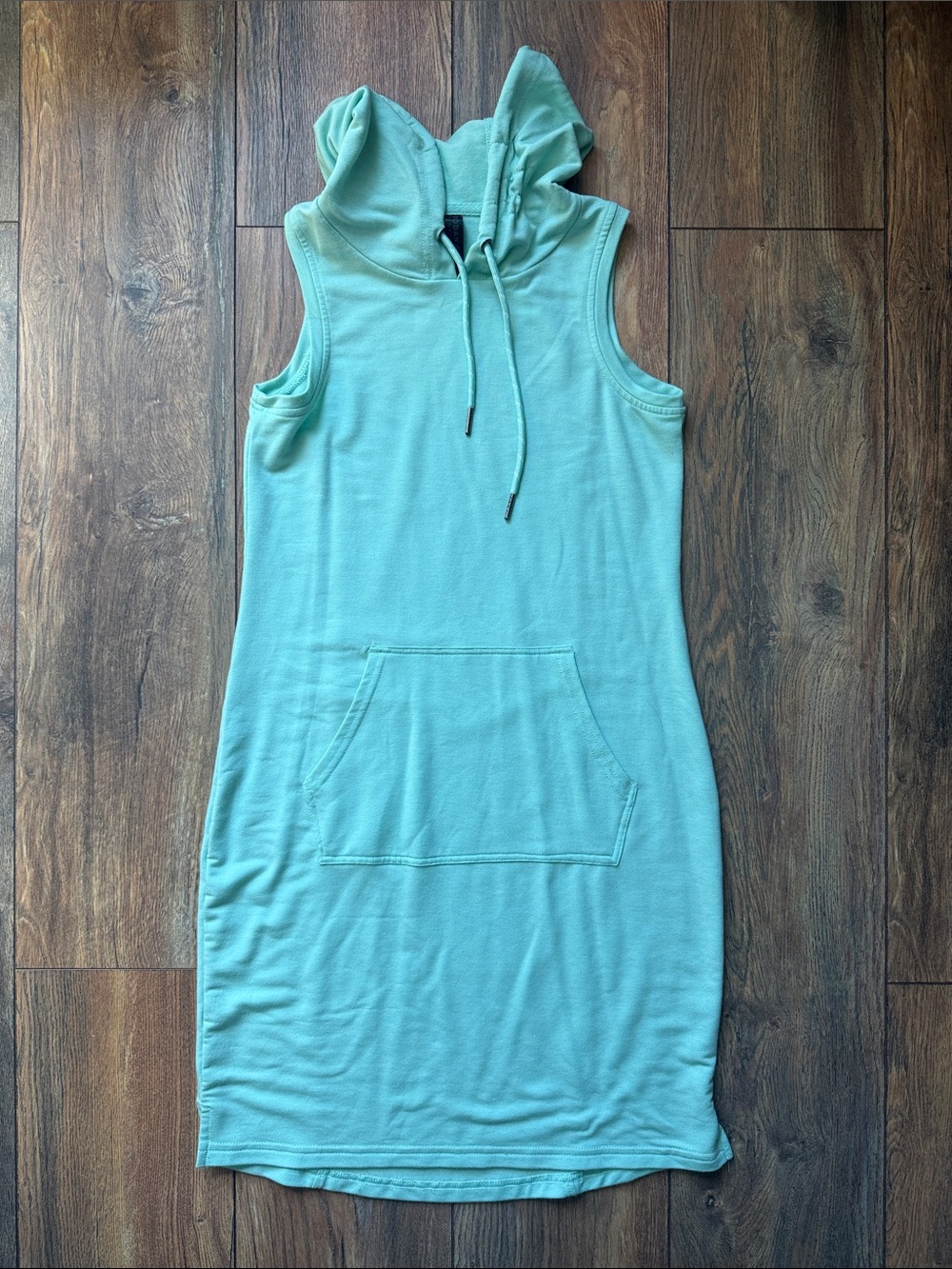 Kyodan Seafoam Sleeveless Hooded Swim Coverup